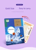 Periyodik Tablo ve Kimya Bilgisi PVC Kartları - 10