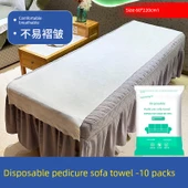 Tek Kullanımlık Yatak Örtüsü - Spunbond Desenli 60 x 220cm (10 Adet) - 1