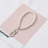 İnci Beş Köşeli Yıldız Püsküllü Anahtarlık - Altın Beş Köşeli Yıldız Tokası E059 thumbnail 11