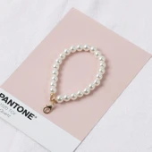 İnci Beş Köşeli Yıldız Püsküllü Anahtarlık - Altın Beş Köşeli Yıldız Tokası E059 thumbnail 9