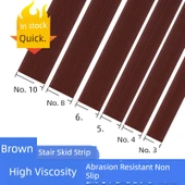 Kendinden Yapışkanlı PVC Kaymaz Basamak Matı - 0x3cm Kahverengi thumbnail 1