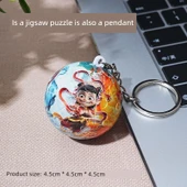 Nezha Sihirli Çocuk 3D Yapboz Anahtarlık [hangisi 2] - 4