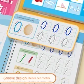 Çocuklar için El Yazısı Alıştırma Kitabı - Pinyin, Sayılar ve Çince Karakterler ile Silinebilir Kalem - 4