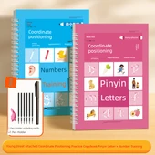 Çocuklar için El Yazısı Alıştırma Kitabı - Pinyin ve Sayılar ile Silinebilir Kalem - 1