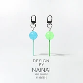 Yapay Lolipop Anahtarlık - Şeftali ve Üzüm Aromalı - 10