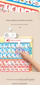 Çince Pinyin Alfabe Duvar Tablosu - Pinyin, Vuruşlar, Sayılar, Harfler, Çince Karakterler (5 Sayfa) - 8