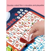 Pinyin + Harfler Değer Seti (2'li) Duvar Tablosu - 5