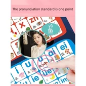 Pinyin + Harfler Değer Seti (2'li) Duvar Tablosu - 4