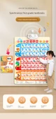 Çince Pinyin Alfabe Duvar Tablosu - Pinyin, Sayı (2'li) - 5