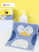 Sevimli Çizgi Film Bebek Pamuk Havlusu - 2'li [Panda + Ayı] thumbnail 3