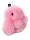 Tavşan Peluş Anahtarlık - Taro Moru - 10cm - 6