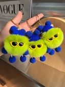 Araba Anahtarlık Peluş Oyuncak Bebek - Yeşil - 3