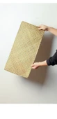 El Yapımı Deniz Yosunu Dokuma Masa Matı - 140-150cm Uzunluk, 30-35cm Genişlik - 11