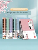 Giriş Seviyesi Xingkai Alıştırma Kitabı Seti - 6 Kitap [18 Kopya] + 20 Dolum, 2 Kalem, 2 Tutacak - 3