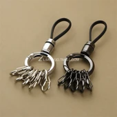 Metal S Tipi Yaylı Kancalı Anahtarlık - Gümüş Set (1 Anahtarlık + 5 S Kanca) thumbnail 10