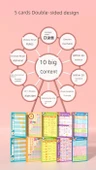 Matematik Öğrenme Kartları - İlkokul Öğrencileri için 10'lu Set - 8