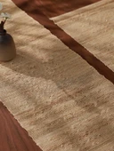 Doğal Rami Keten Masa Örtüsü - 30cm En - 3m - 5