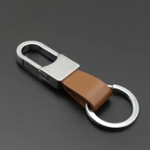 Hakiki Deri Minimalist Kolye Anahtarlık - Dörtlü Paket thumbnail 12