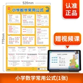 İlkokul Matematik Formülleri Duvar Tablosu - Matematik Formülleri Büyük Boy thumbnail 1