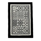 Retro Örme Koltuk Şalı - Sicilya Desenli - 100x150cm - 5