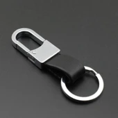 Hakiki Deri Minimalist Kolye Anahtarlık - Dörtlü Paket thumbnail 2