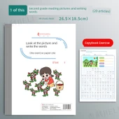 Resimli Yazı Alıştırma Defteri - 2. Sınıf - Resim Okuma, Yazma, Kırmızı İzleme - 1 Kitap thumbnail 1