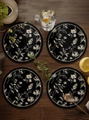 Nordik Stil PU Deri Bardak Altlığı - Krem Rüzgar 2 - 17cm (4'lü Set) - 5