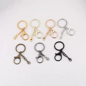 DIY Metal Istakoz Toka El Yapımı Süs - Altın - 8