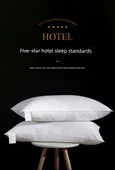 Pamuk Otel Yastığı - Tek Kişilik - Greçka Dolgulu - Sert - 2 Adet - 7