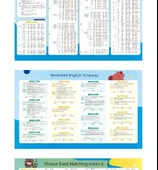 İngilizce Fonetik Semboller Yazım Duvar Tablosu - Sıfır Bilgiyle İngilizce Öğrenme (5 Adet) - 8