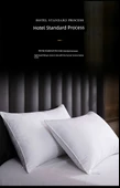 Pamuk Otel Yastığı - Tek Kişilik - Greçka Dolgulu - Sert - 2 Adet - 8