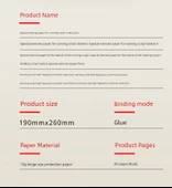 Nokta Vuruşlu Kalem Kontrollü Eğitim Defteri - 10 Kalem Seti + 50 Mürekkep thumbnail 9