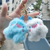 Altın Rengi Unicorn Peluş Anahtarlık - 9cm - 4
