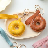 DIY El Yapımı Anahtarlık Kolye Yaratıcı Malzeme Kiti - Sarı Donut Kolye (DIY Malzeme Paketi) - 4