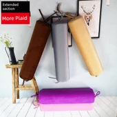 Hamileler İçin Silindir Süngerli Masaj Yastığı - Kahve (50cm) - 5