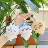 Chiikawa Usaki Kolye Anahtarlık - 12cm - Altın Tokalı - 7