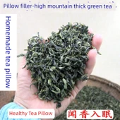 Uyku Yastığı - Alp Yeşil Çay Sapı Dolgulu - 500g - 2