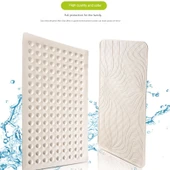 Kaymaz Kauçuk Banyo Paspası - Mini Kabarcık Desenli - 35x53cm - 9