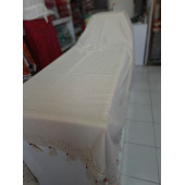 COŞAN TEKSTİL DENİZLİ/ BULDAN DOKUMASI MASA ÖRTÜSÜ - EBADI: 140 X 180 cm RENK: EKRU - DOKUMA - % 100 PAMUKLU - 1