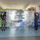 Su Geçirmez Yatak Örtüsü Koruyucu Film - 10 Adet 2x3 m - 1