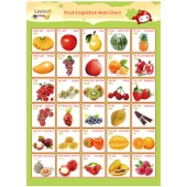 Çiçekler Tanıma Duvar Tablosu - Kahverengi - 8