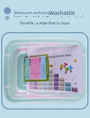 İlkokul Çarpma Bölme Formül Tablosu Eğitim Kartları - Çarpma Bölme + Matematik Formül Büyük Kart [2 Küçük Kart Hediyeli] - 8