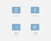 Hava Fiber Yastık 55x35x9/11cm - Sandviç File Koyu Gri thumbnail 9