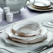 Schafer Laura Yemek Takımı 60 Parça-Platin - 1