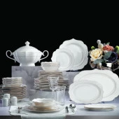 Schafer Laura Yemek Takımı 60 Parça-Platin - 4