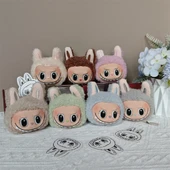 Labubu Bebek Kokulu Kolye Anahtarlık - Mavi Gri thumbnail 5