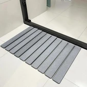 Kaymaz Diatomit Banyo Paspası - 30x40cm - Beyaz - 6