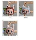 Labubu Bebek Kokulu Kolye Anahtarlık - Mavi Gri thumbnail 11