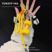 Fitness Halter Anahtarlık - Alev Kırmızısı - 4