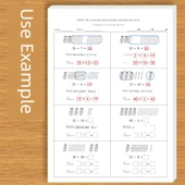 1. Sınıf Matematik Alıştırma Kağıdı - 20'ye Kadar Sayma, İptal 12, 72 Soru - 3